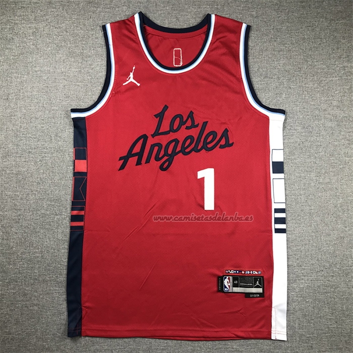 Camiseta Los Angeles Clippers James Harden NO 2 Statement 2024-25 Rojo